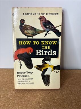 How to Know the Birds Roger Troy Peterson Paperback Vintage